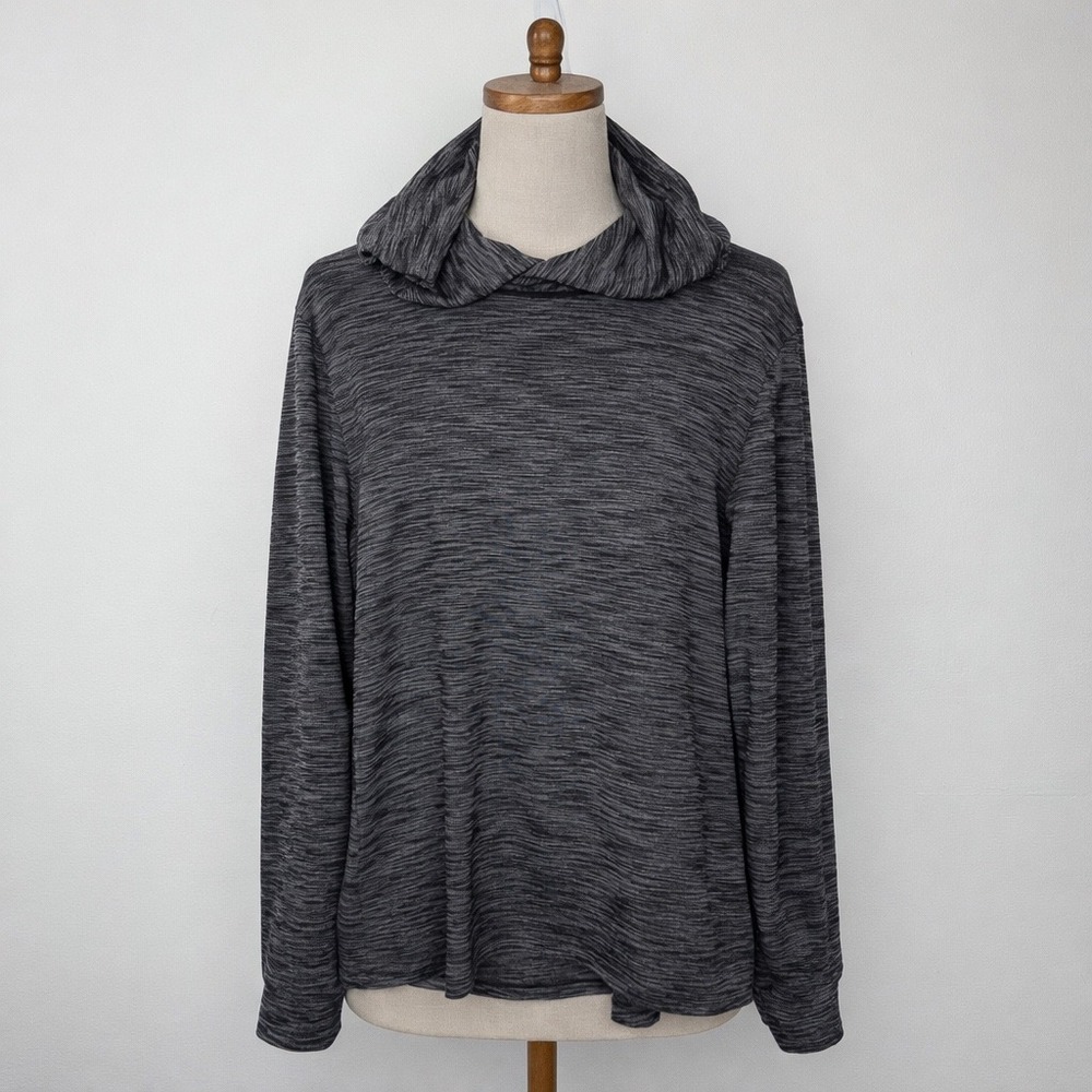 Lululemon Mens Lightweight Hoodie Long Sleeve Athleisure Grey Heather Large?